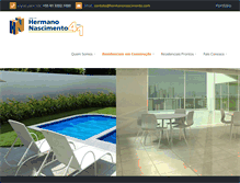 Tablet Screenshot of hermanonascimento.com.br